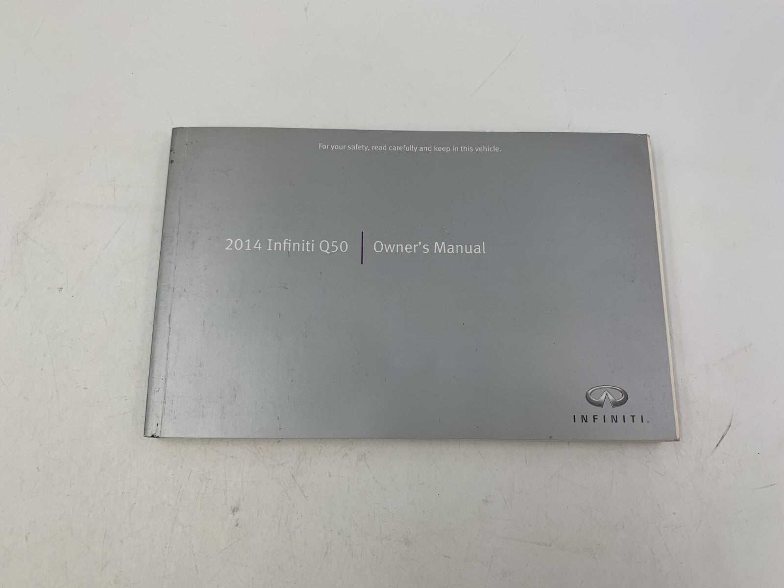 2014 Infiniti Q50 Owners Manual Set with Case OEM B03B55027