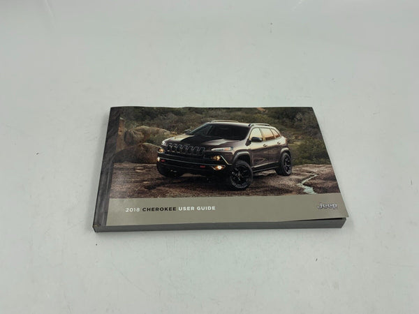 2018 Jeep Cherokee Owners Manual with Case OEM J04B15004