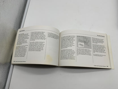 2000 Acura TL Owners Manual Set with Case OEM E04B02003