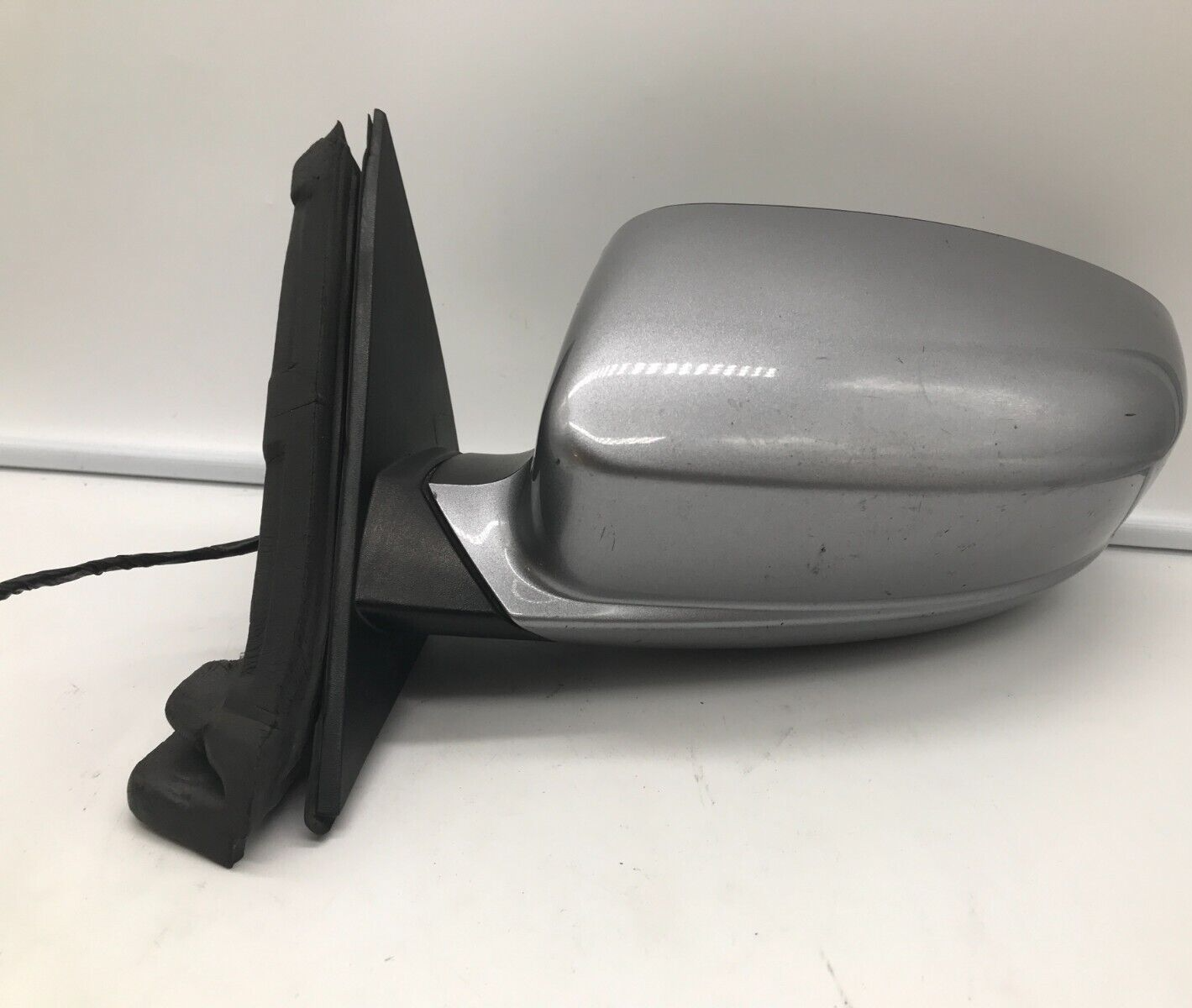 2011-2014 Dodge Charger Driver Side View Power Door Mirror Silver OEM B03B24030