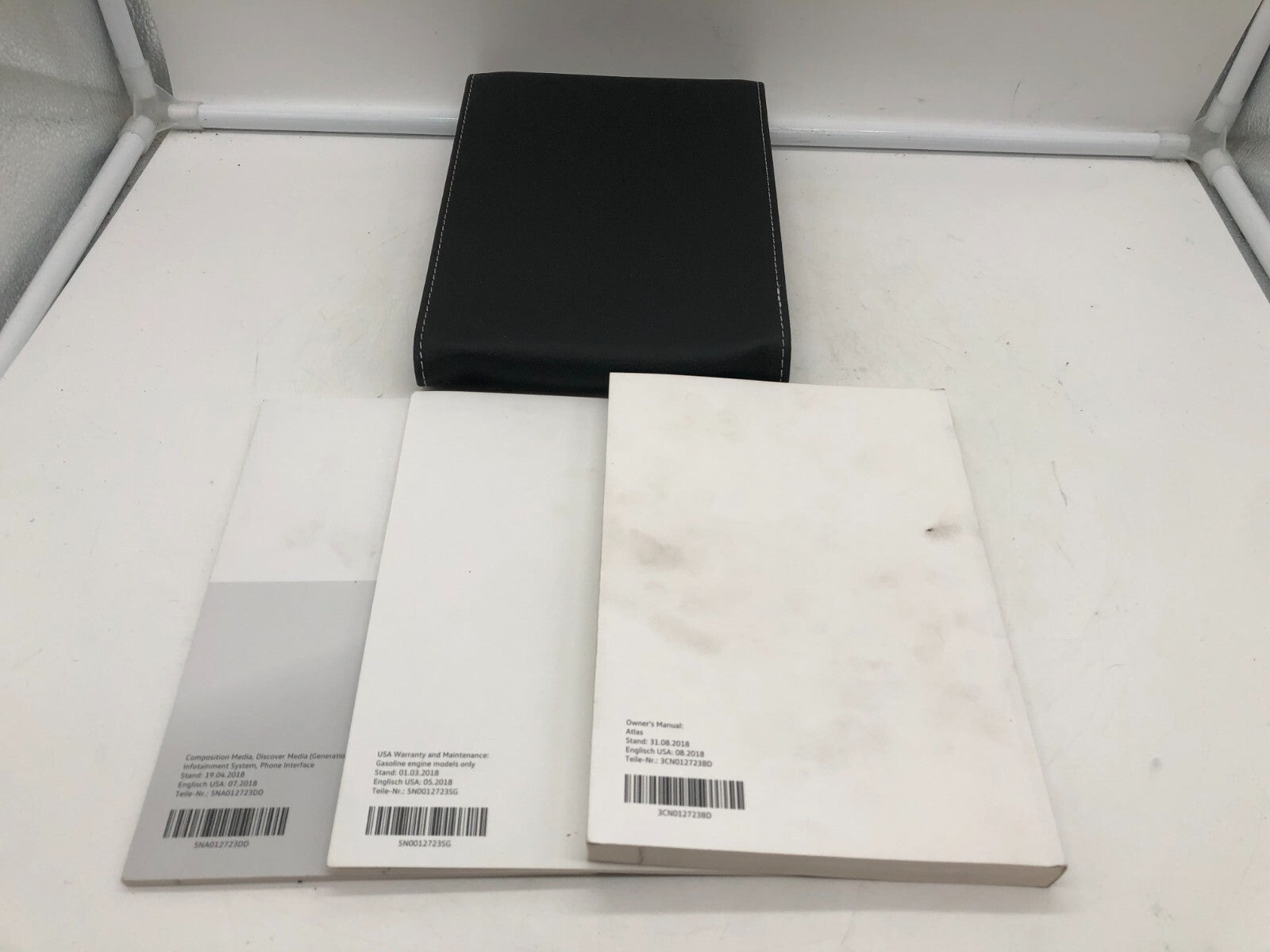 2019 Volkswagen Atlas Owners Manual Set with Case OEM C02B46006