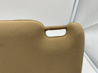 2004-2008 BMW 750i Passenger Sun Visor Illuminated Tan OEM D01B20035