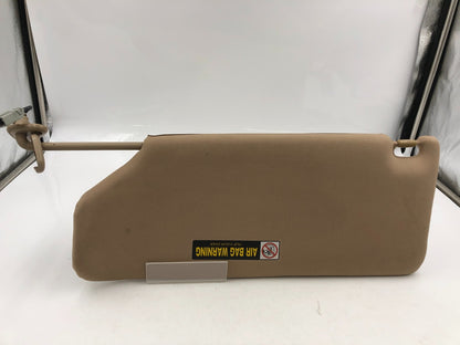 2006-2010 Honda Odyssey Passenger Sun Visor Tan Illuminated OEM C03B19019