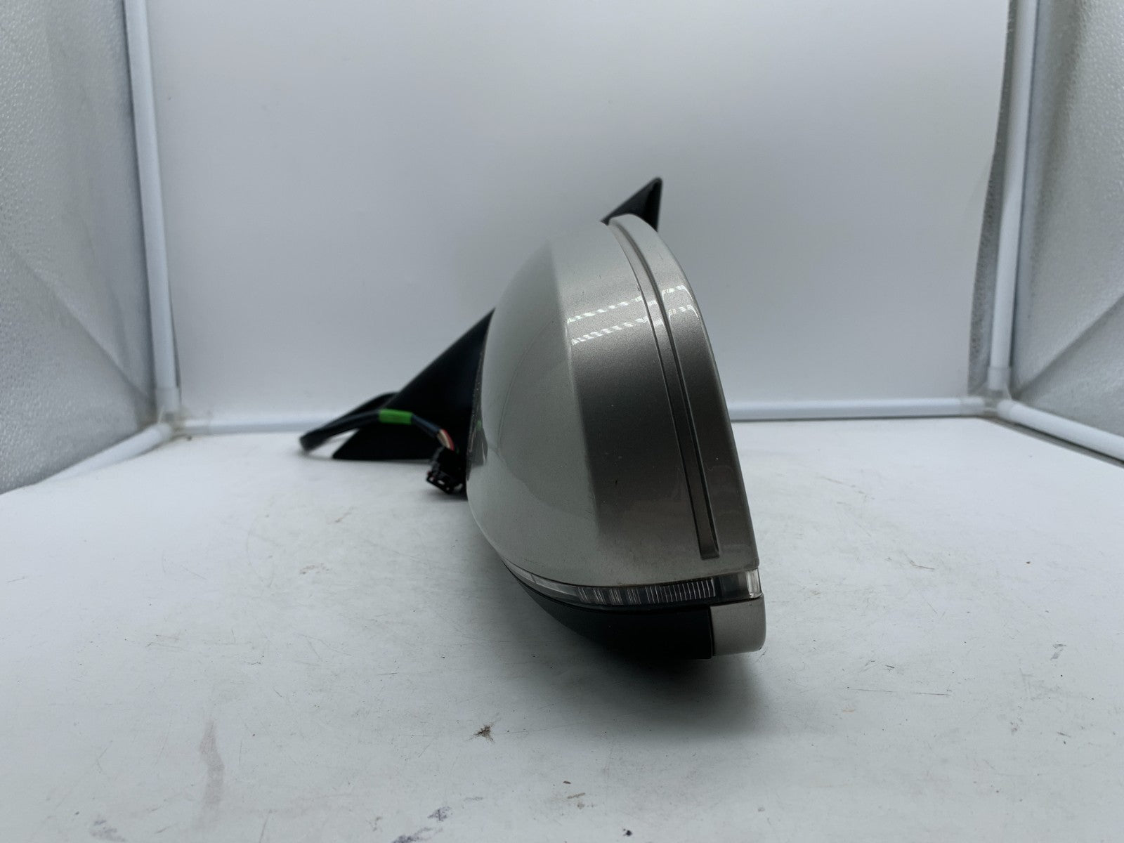 2009-2014 Audi A5 Driver Side View Power Door Mirror Silver OEM B03B08001