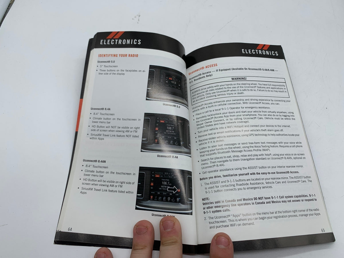 2015 Dodge Charger Owners Manual Set with Case OEM R01B09035