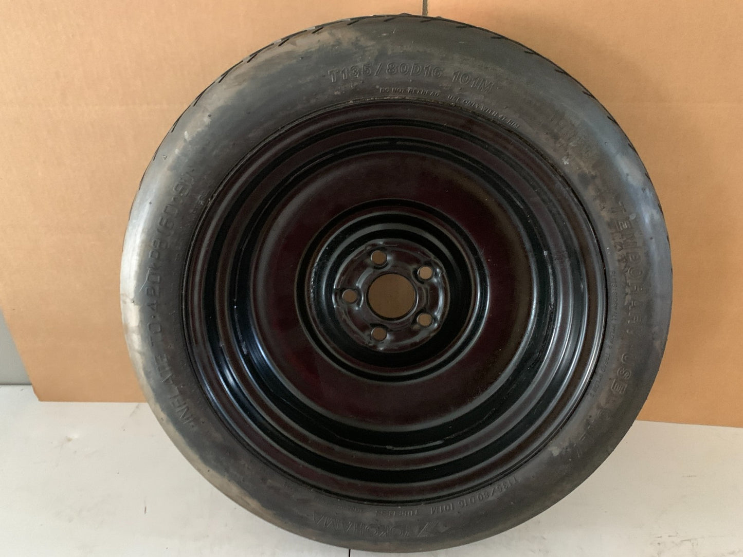 2012-2016 Subaru Impreza 16" Spare Tire Wheel Compact Donut T135/80D16