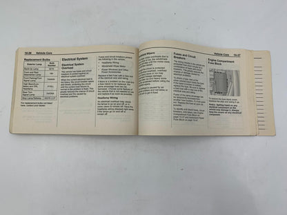 2011 Chevrolet Cruze Owners Manual OEM C04B32030