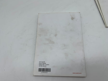 2012 Audi A6 Owners Manual Set OEM B01B23012