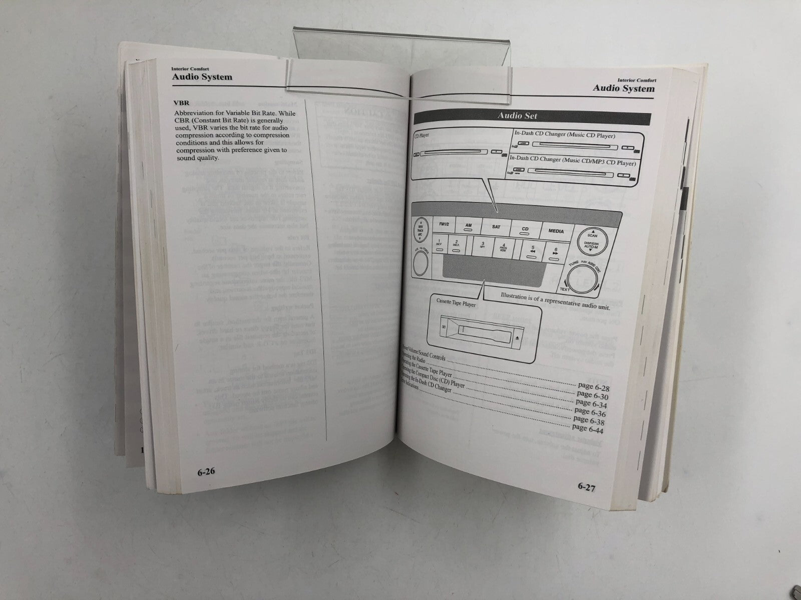 2007 Mazda 6 Owners Manual with Case OEM E02B70009