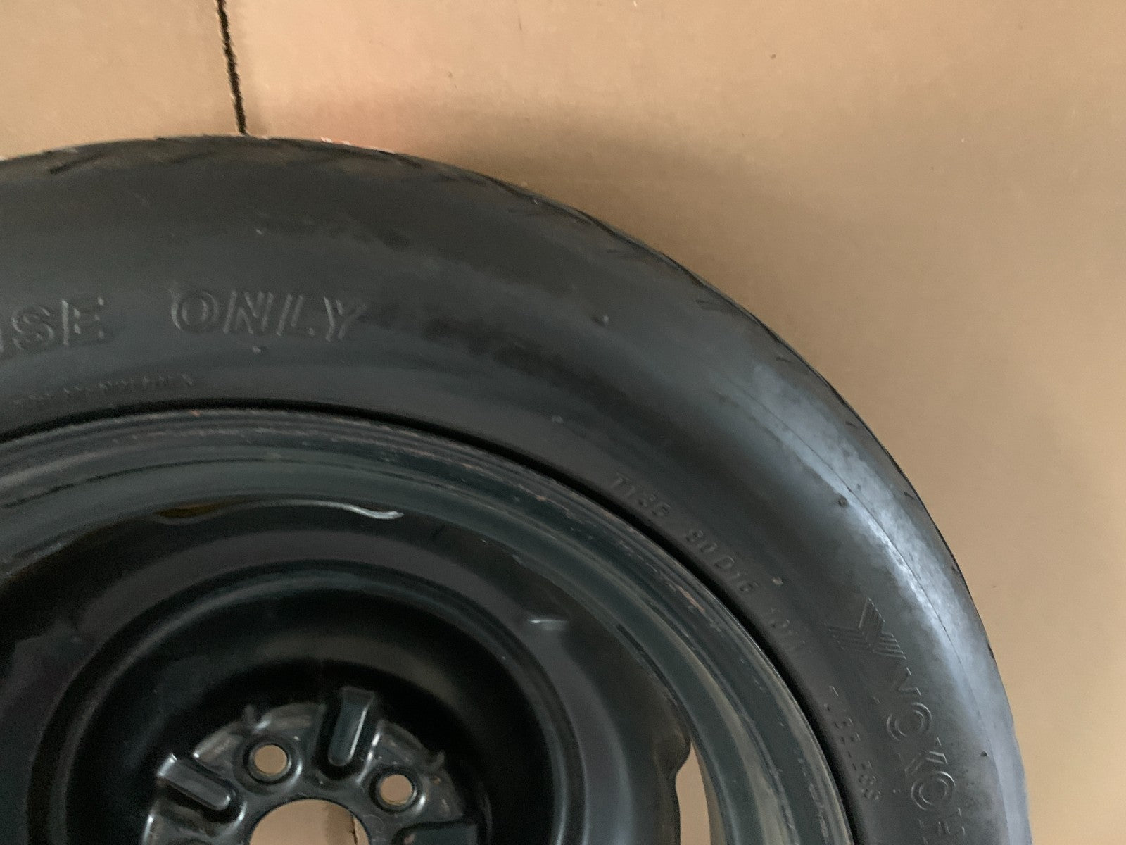 2010-2015 Toyota Prius 16" Spare Tire Compact Donut T135/80D16 OEM