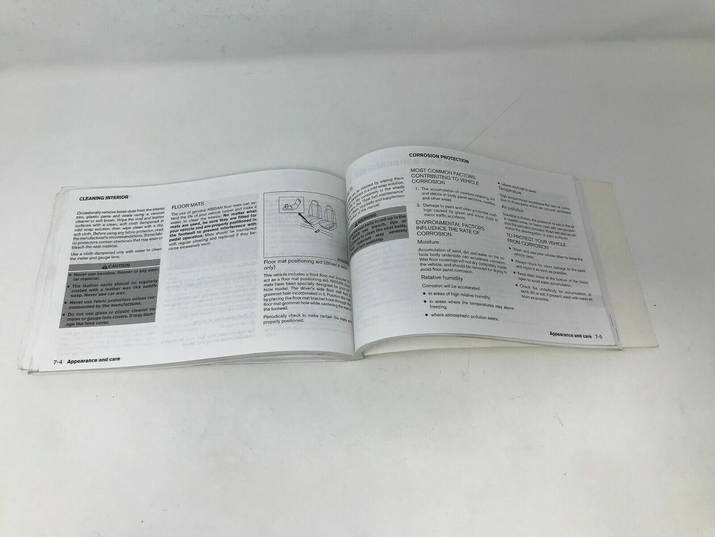 2004 Nissan Maxima Owners Manual OEM A01B52084