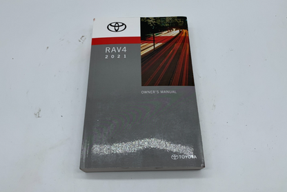 2021 Toyota RAV4 RAV 4 Owners Manual OEM A02B50050