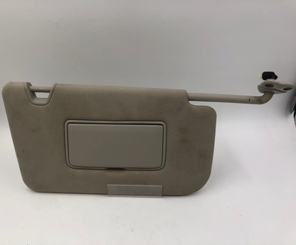 2014-2017 Nissan Rogue Passenger Sun Visor Gray Illuminated OEM B04B50047