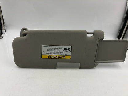 2010-2013 Kia Forte Passenger Sun Visor Gray OEM A04B04033