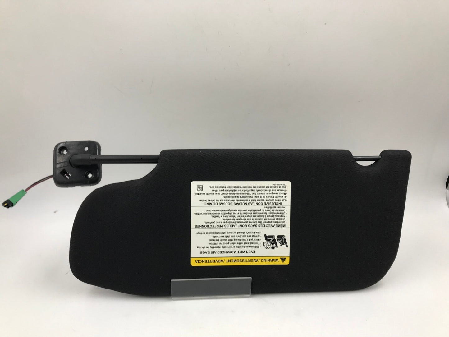 2013-2019 Ford Taurus Passenger Sun Visor Black Illuminated OEM C04B42007