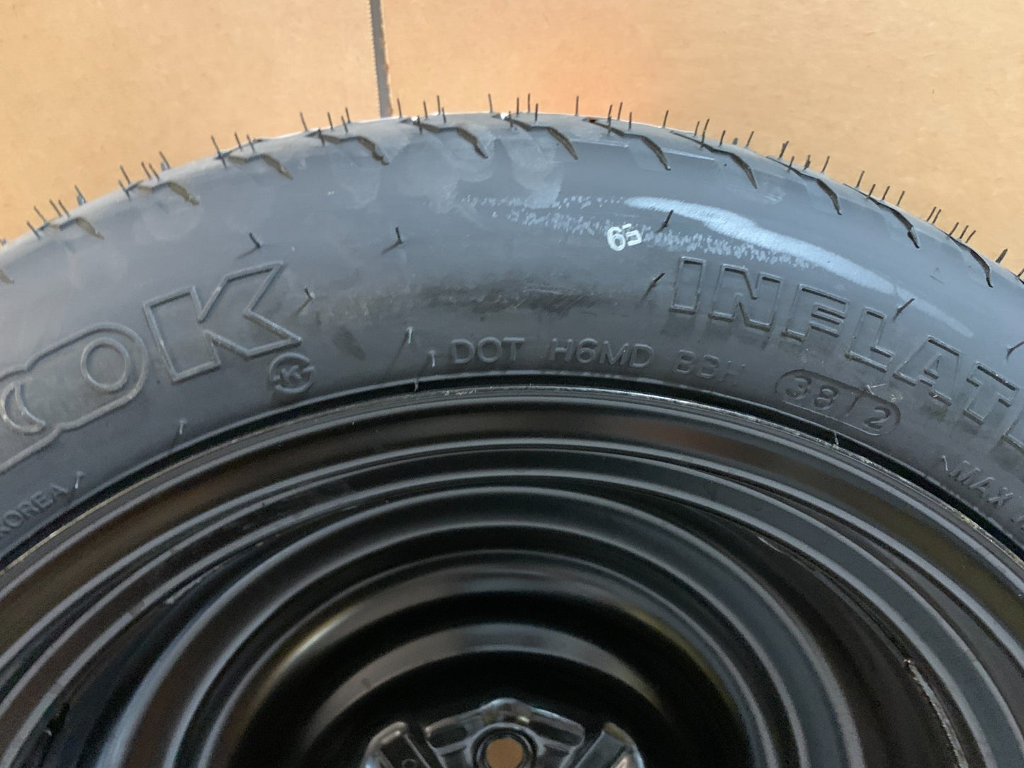 2006-2014 Hyundai Sonata 16" Spare Tire Compact Donut T125/80D16 OEM Spare