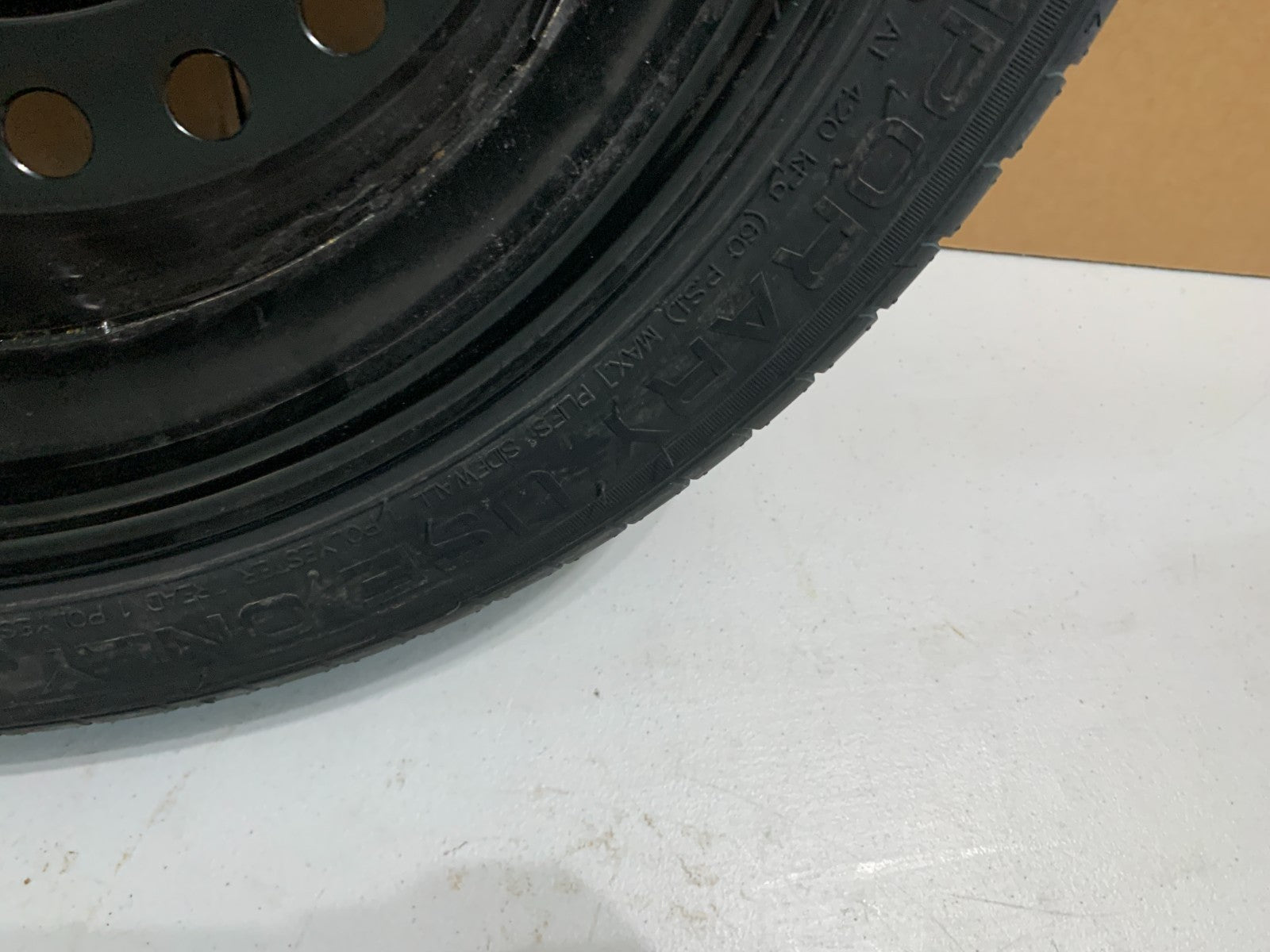 2013-2016 Chevrolet Malibu 17" Spare Tire with Jack Kit Donut T125/70R17 OEM