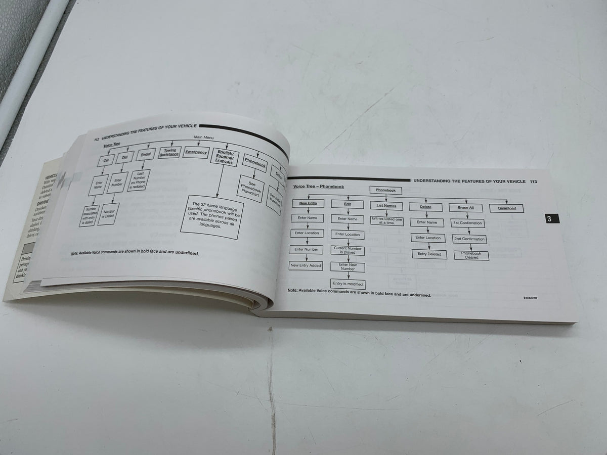 2008 Chrysler 300 Owners Manual Set with Case OEM R01B13010