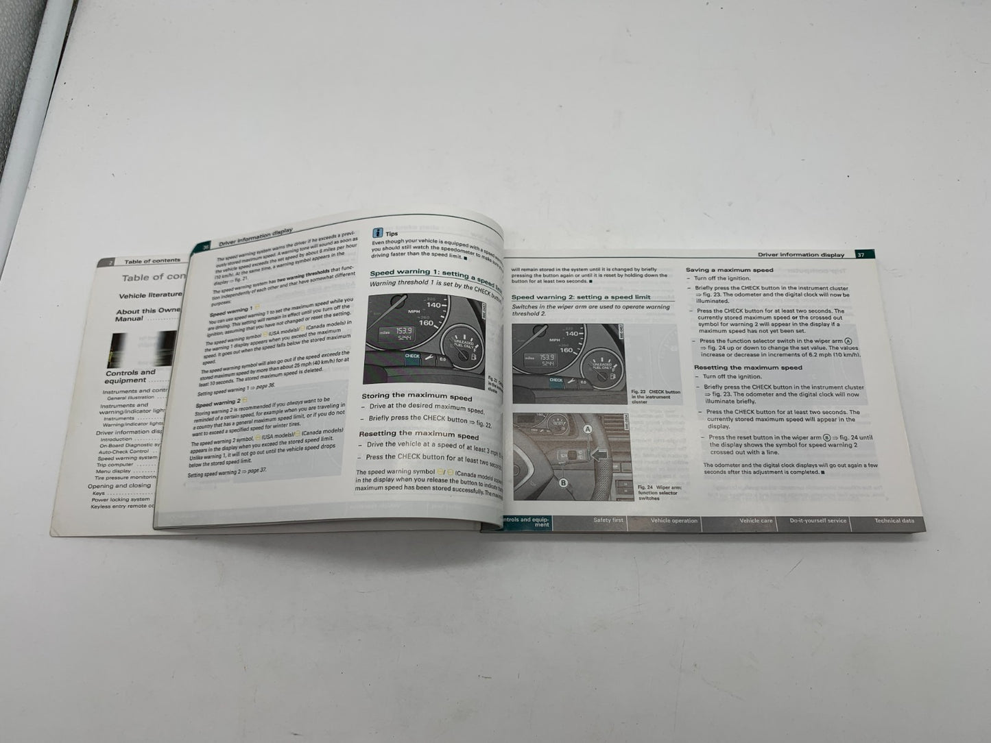 2008 Audi A4 Sedan Owners Manual OEM