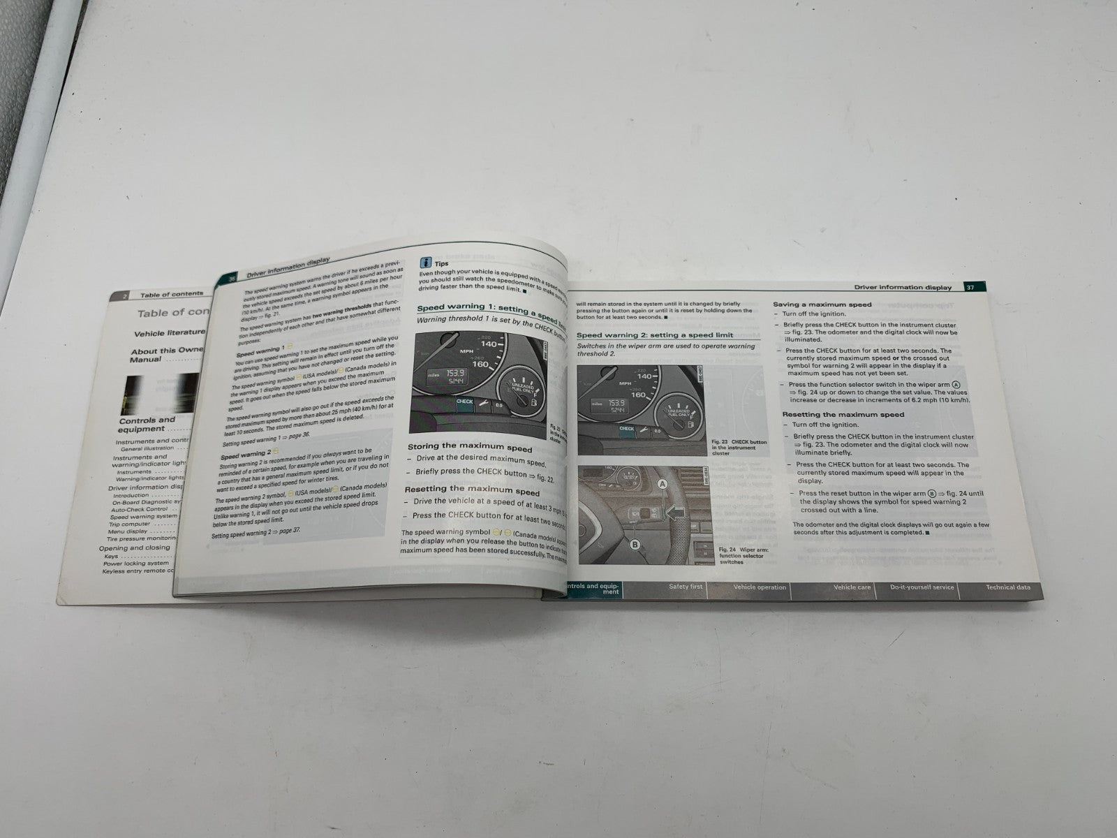 2008 Audi A4 Sedan Owners Manual OEM