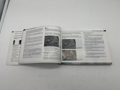 2008 Audi A4 Sedan Owners Manual OEM