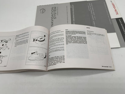 2017 Nissan Versa Note Owners Manual Set with Case OEM