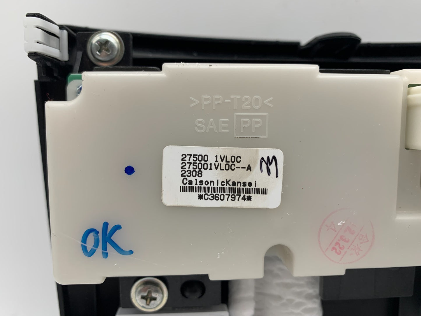 2011-2015 Nissan Rogue AC Heater Climate Control Temperature Unit OEM A03B16007