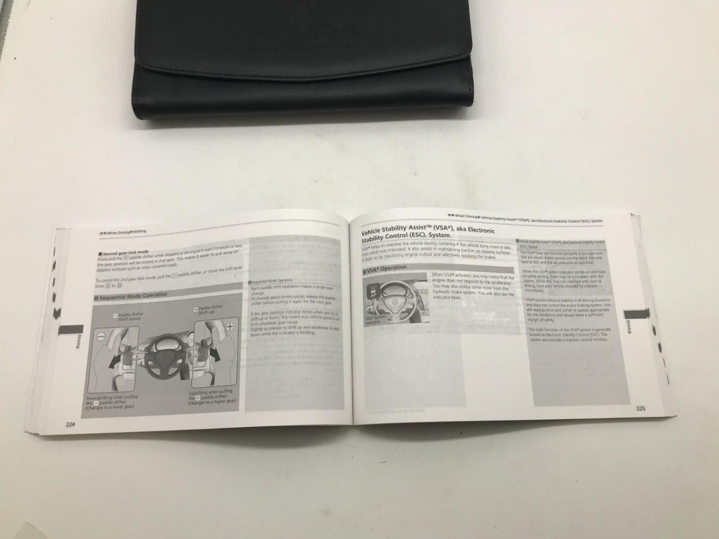 2021 Acura ILX Owners Manual Set with Leather Case OEM D01B56059