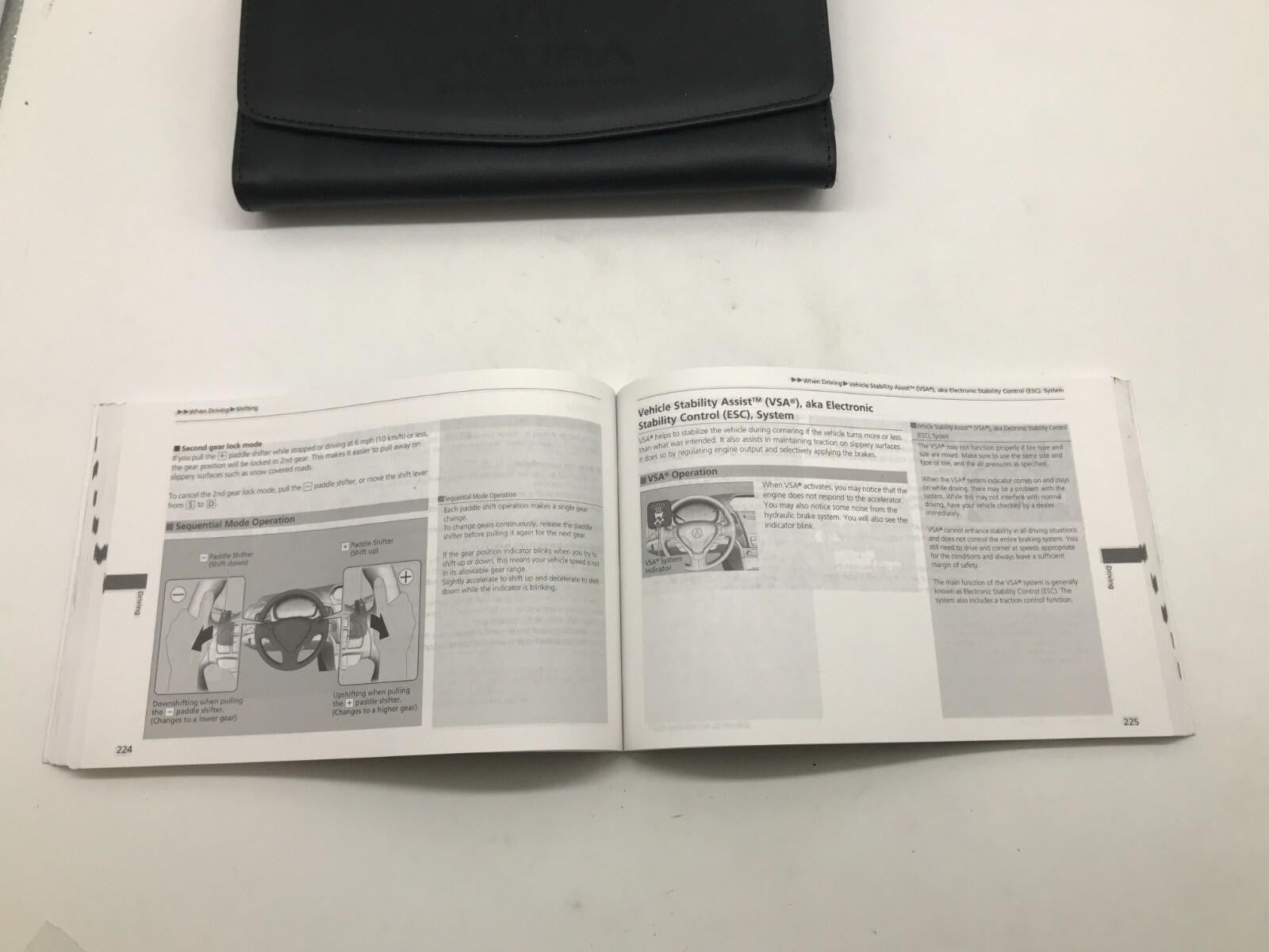 2021 Acura ILX Owners Manual Set with Leather Case OEM D01B56059