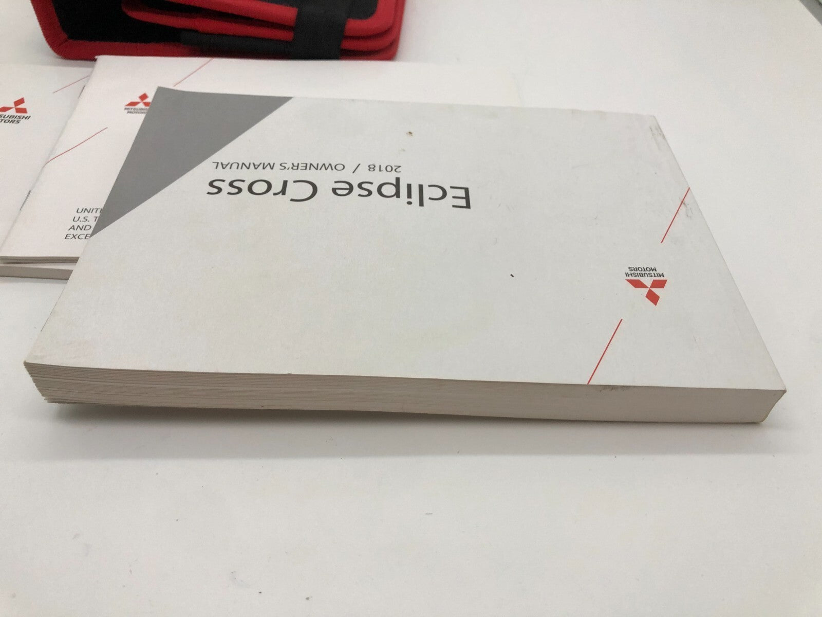 2018 Mitsubishi Eclipse Cross Owners Manual Set with Case OEM R01B34012