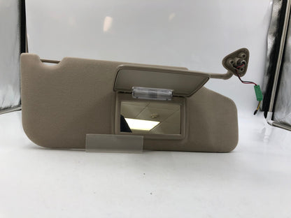 2008-2009 Mercury Sable Passenger Sun Visor Tan Illuminated OEM B02B29003