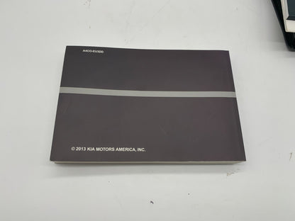 2014 Kia Optima Owners Manual Set with Case OEM B02B36049