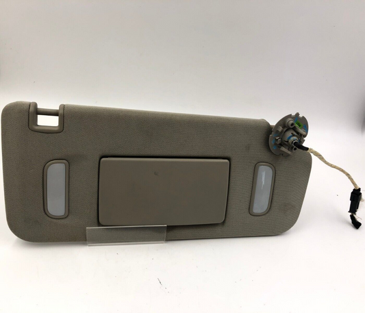 2013-2015 Chevrolet Trax Passenger Sun Visor Gray Illuminated OEM C03B17020