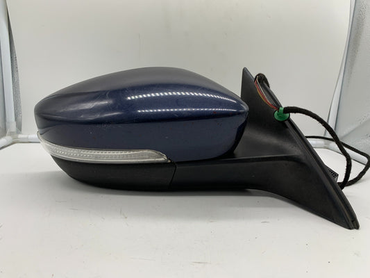2013-2015 Volkswagen Tiguan Passenger Side Power Door Mirror Blue OEM A03B11038