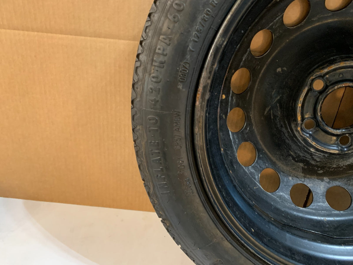 2007-2010 Volvo S60 S 60 17" Spare Tire Compact Donut T125/80R17