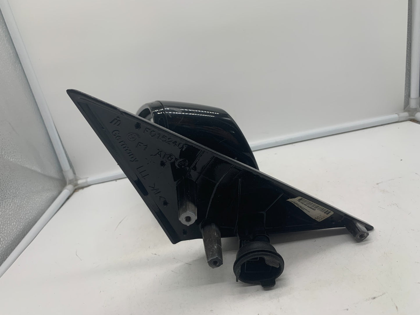 2009-2012 BMW 750i Driver Side View Power Door Mirror Black OEM A01B51041