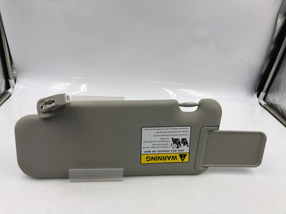 2014-2016 Mazda 3 Passenger Sun Visor Sunvisor Gray Illumination OEM D03B29034