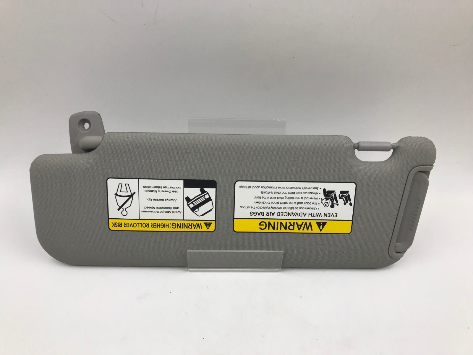 2011-2016 Kia Sportage Passenger Sun Visor Gray OEM C04B57013