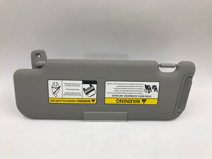 2011-2016 Kia Sportage Passenger Sun Visor Gray OEM C04B57013