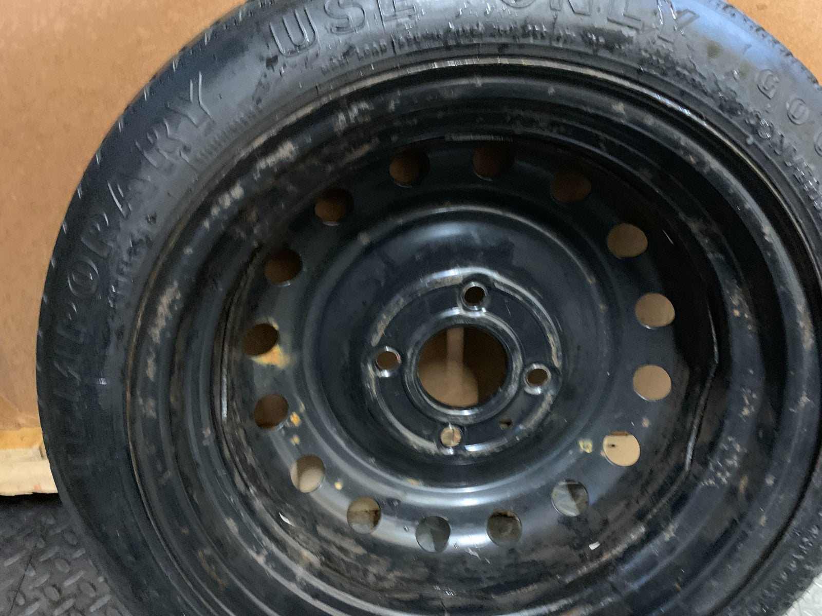 2007-2012 Nissan Sentra 15" Spare Tire Wheel Compact Donut 4 Lugs T125/70D15