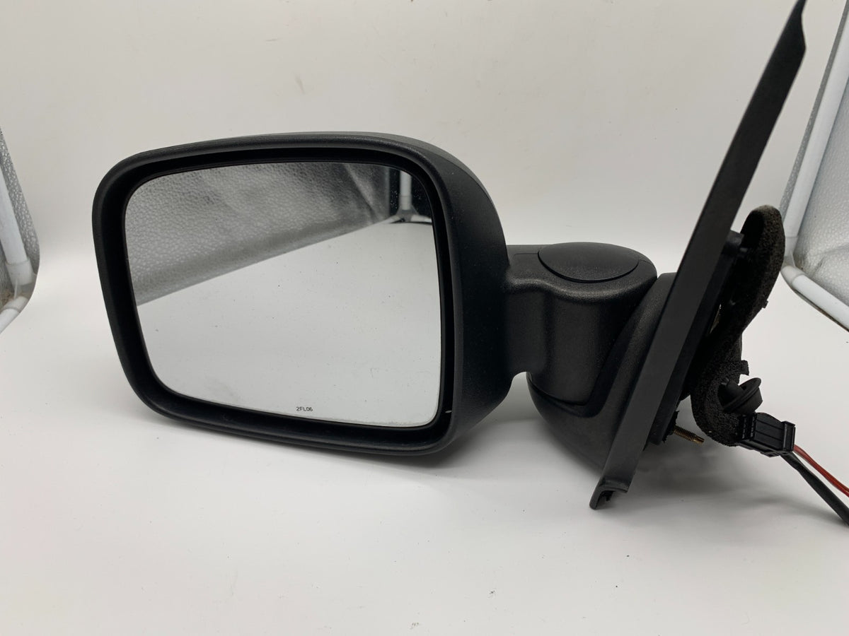 2002-2007 Jeep Liberty Driver Side View Power Door Mirror Black OEM B02B09087