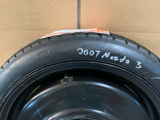 2004-2009 Mazda 3 Mazda3 15" Spare Tire Compact Donut T115/70D15 OEM