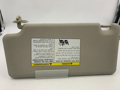 2008-2010 Nissan Rogue Passenger Sun Visor Sunvisor Gray OEM C01B38069