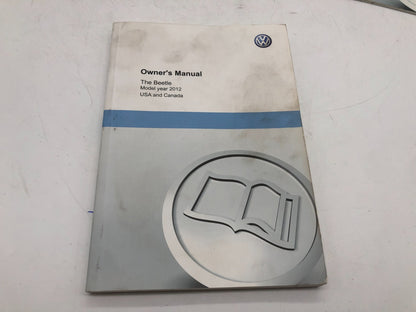 2012 Volkswagen Jetta GLI Owners Manual Set with Case OEM E03B10057