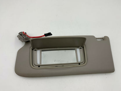 2005-2006 Volvo S50 Driver Sun Visor Gray Illuminated OEM C02B17082