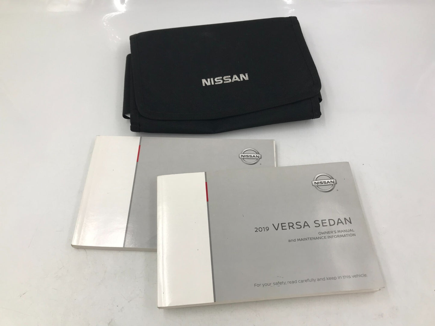 2019 Nissan Versa Sedan Owners Manual Set with Case OEM D04B06025
