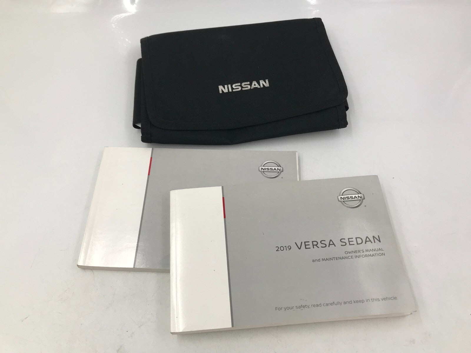 2019 Nissan Versa Sedan Owners Manual Set with Case OEM D04B06025