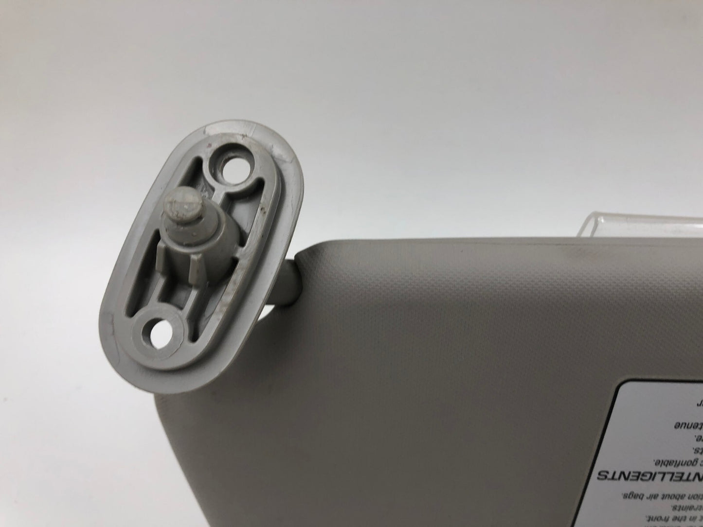 2017-2018 Kia Forte Passenger Sun Visor Gray OEM C02B24014