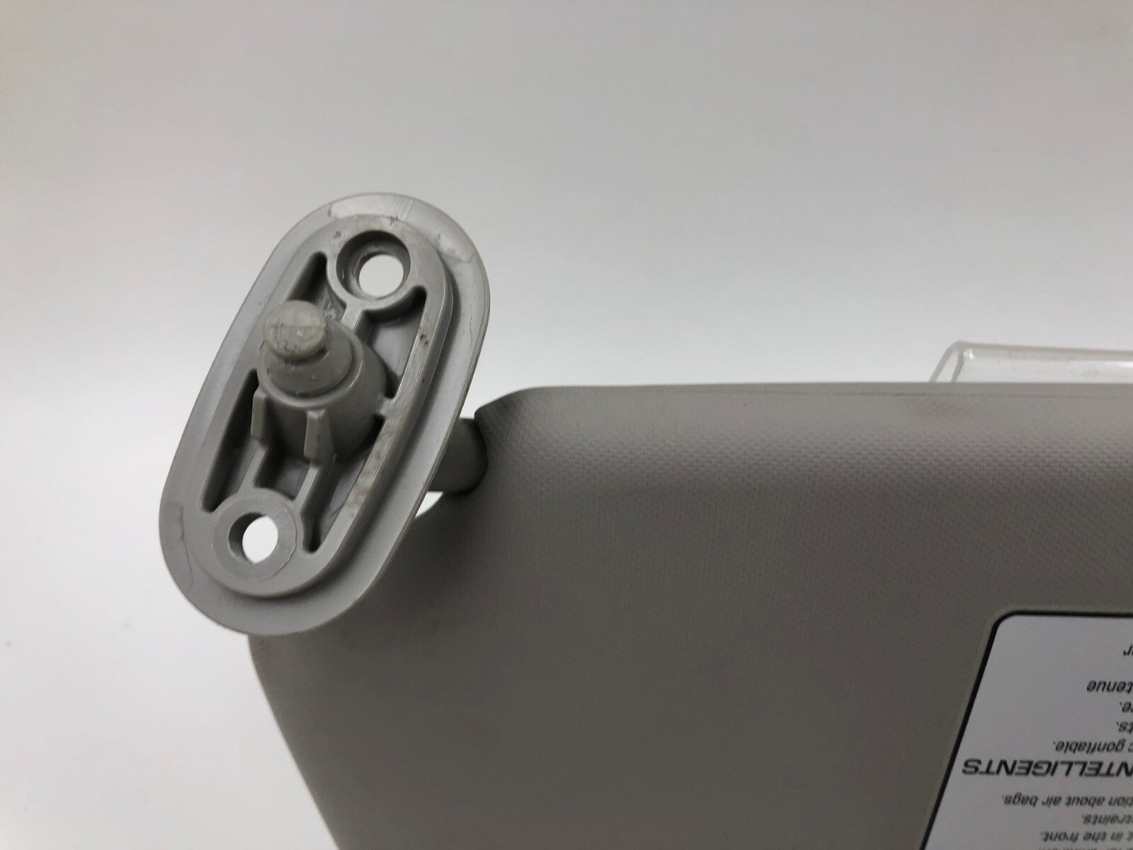 2017-2018 Kia Forte Passenger Sun Visor Gray OEM C02B24014