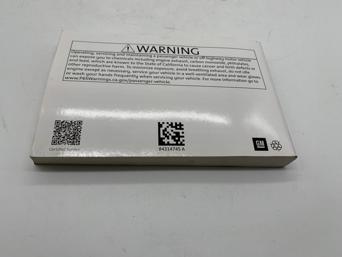 2020 Chevy Equinox Owners Manual Set OEM R01B11020